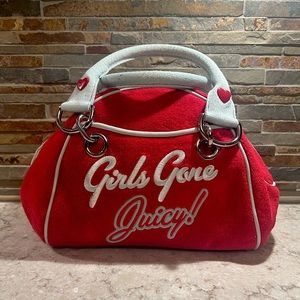 Rare Juicy Couture, Girl gone Juicy bowler bag